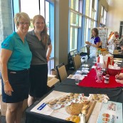 Red Star Yeast representatives with their booth at the 2017 NFOB.