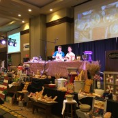 The King Arthur Flour Bake for Good program presented at the 2017 NFOB, as well as created baked goods to be donated to the Flint Hills Breadbasket.