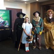 Visitors were able to mingle with Kansas legends from the Wizard of Oz. Sponsored by the Wamego Chamber of Commerce.