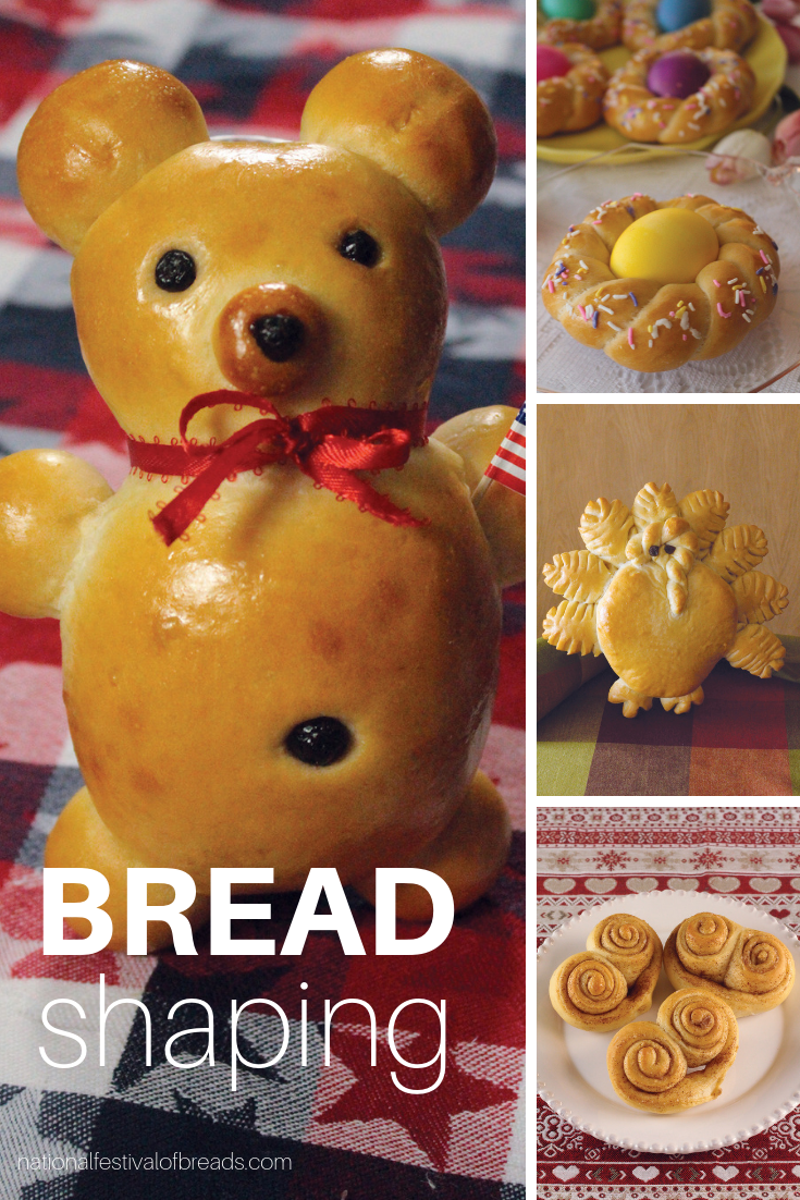 Who knew that you could make sculptures out of BREAD?! This is a great way to get the entire family in the kitchen... Make some memories and sculpt some dough! What better way to drive home the art AND science of baking!