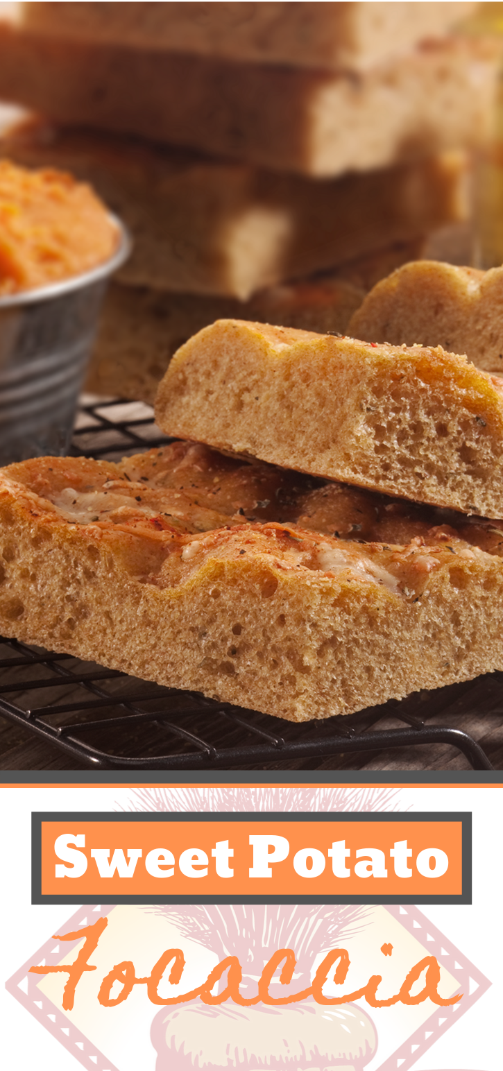 This sweet potato focaccia recipe is a simple focaccia recipe that the family will love!