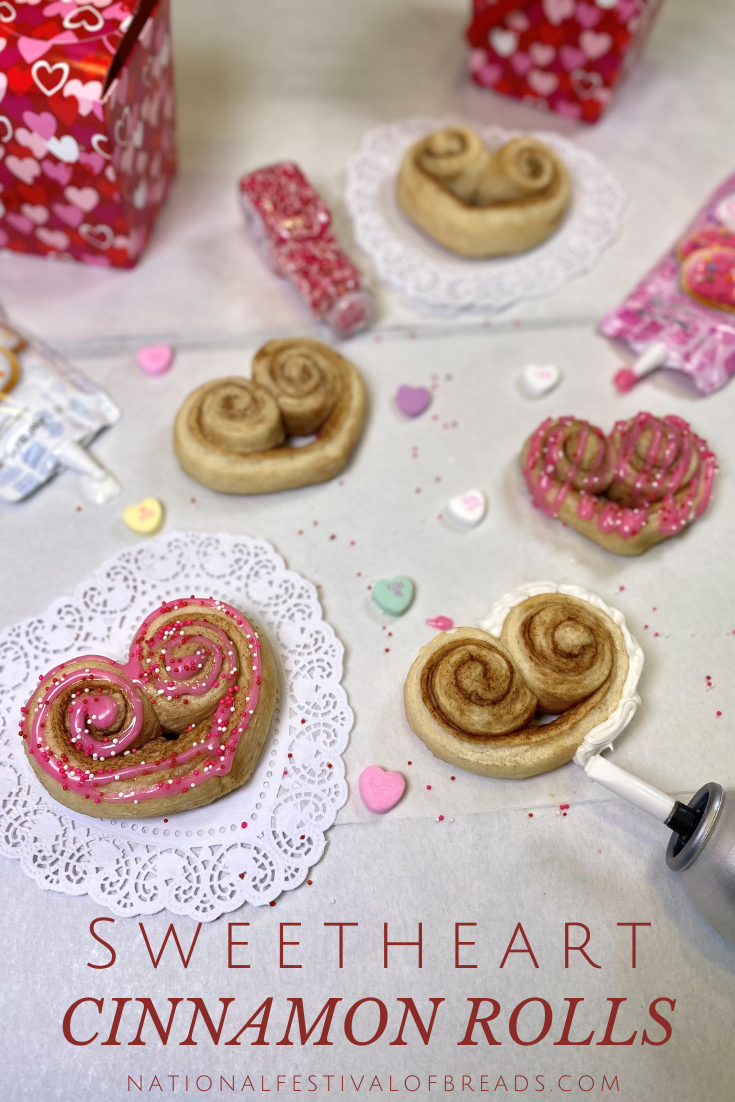 Image: Sweetheart Cinnamon Rolls.